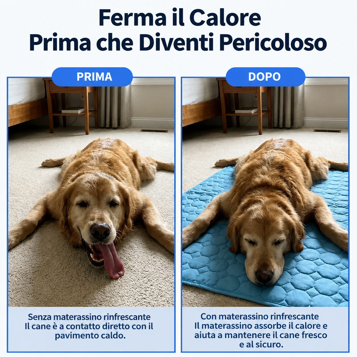 Tappetino Rinfrescante Cani Gatti ICE-COOL
