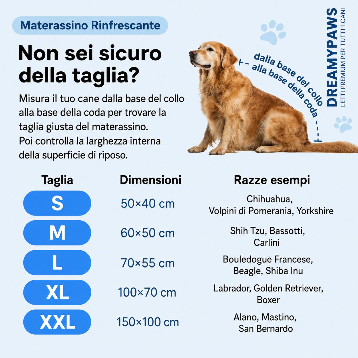 Tappetino Rinfrescante Cani Gatti ICE-COOL